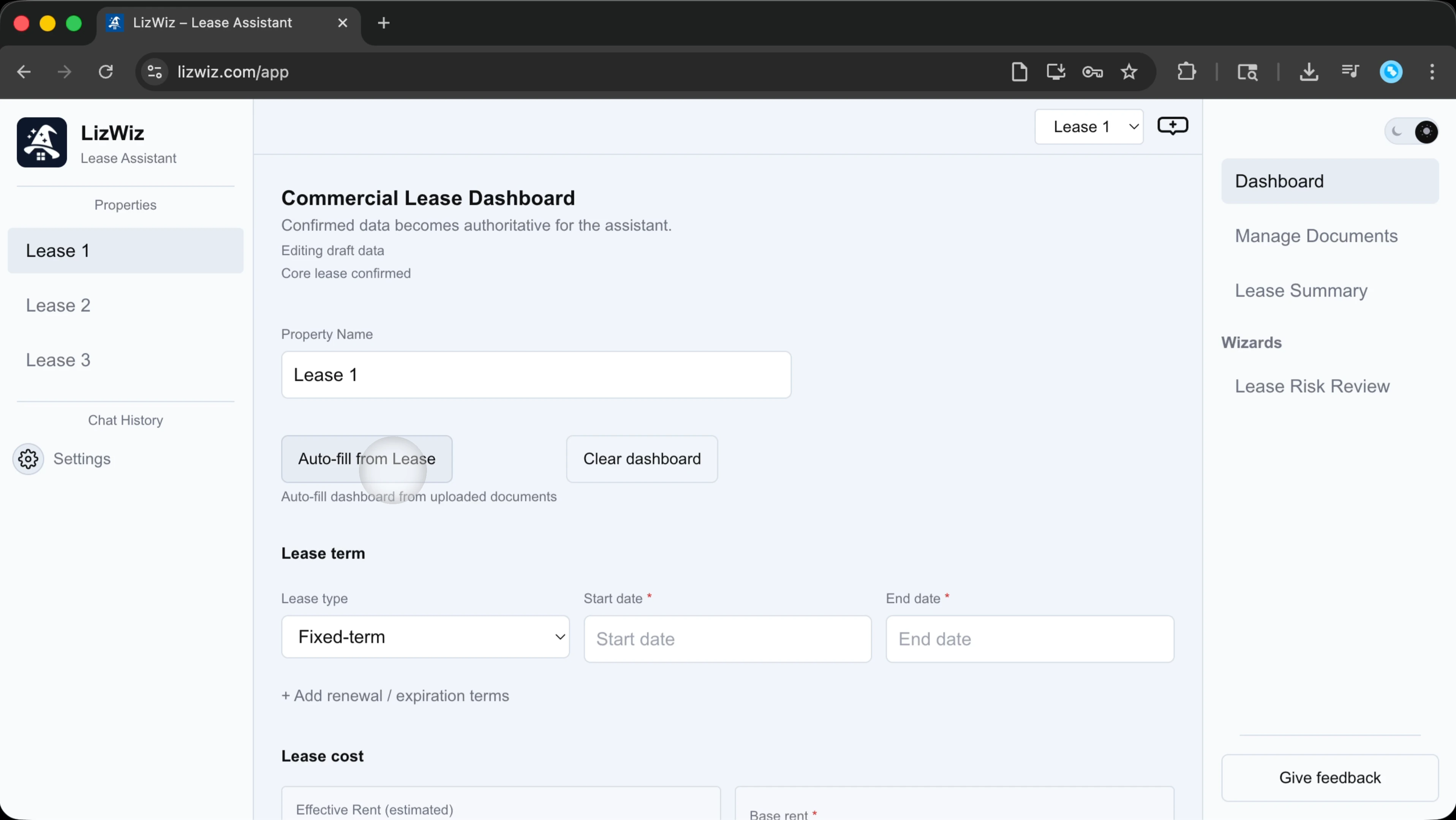 Auto-fill and approve.